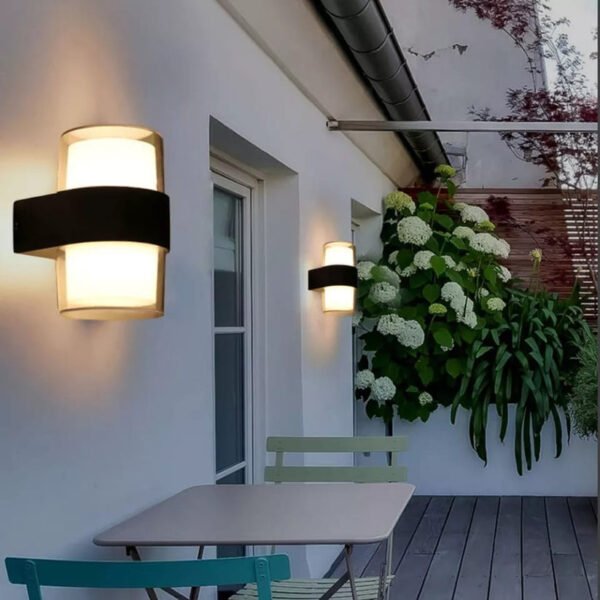 Led Fancy Wall Lights for Bedroom Modern Round Outdoor Indoor Lighting Decoration Mounted Light For Bathroom Stair Aisle Led Garden Porch Living Room - Image 7