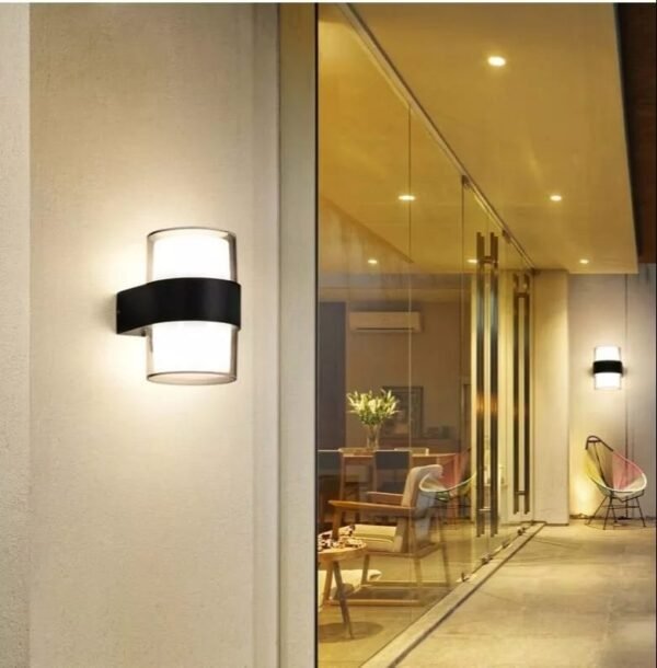 Led Fancy Wall Lights for Bedroom Modern Round Outdoor Indoor Lighting Decoration Mounted Light For Bathroom Stair Aisle Led Garden Porch Living Room - Image 5