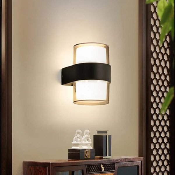 Led Fancy Wall Lights for Bedroom Modern Round Outdoor Indoor Lighting Decoration Mounted Light For Bathroom Stair Aisle Led Garden Porch Living Room - Image 9