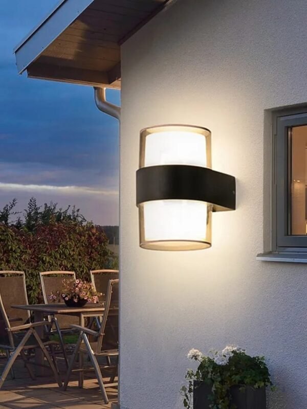Led Fancy Wall Lights for Bedroom Modern Round Outdoor Indoor Lighting Decoration Mounted Light For Bathroom Stair Aisle Led Garden Porch Living Room - Image 4