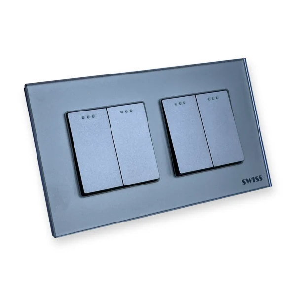 Swiss Luxury 4 Gang Switch, photo 5