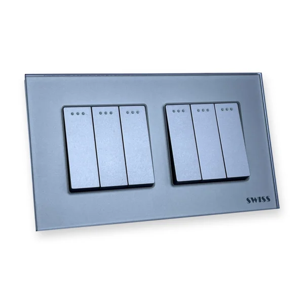 Swiss Luxury 6 Gang Switch, photo 3
