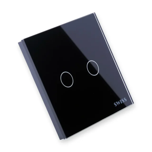 Swiss Home Automation 2 Gang Switch