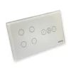 Swiss Home Automation 4 Gang and Dimmer Switch (White) Swiss Home Automation 4 Gang and Dimmer Switch, photo 4