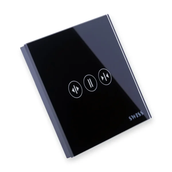 Swiss Home Automation Curtain Switch (Black) Swiss Home Automation Curtain Switch