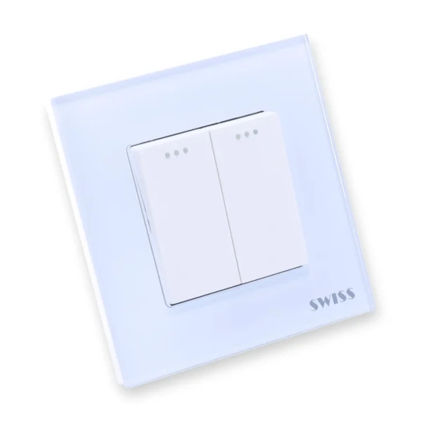 Swiss Luxury 2 Gang Switch, photo 6