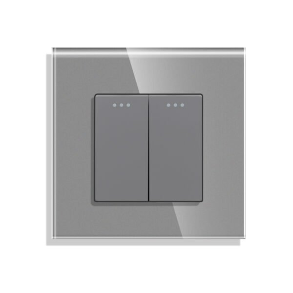 Swiss Luxury 2 Gang Switch - Image 4
