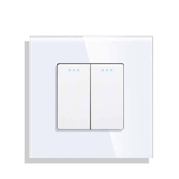 Swiss Luxury 2 Gang Switch - Image 3