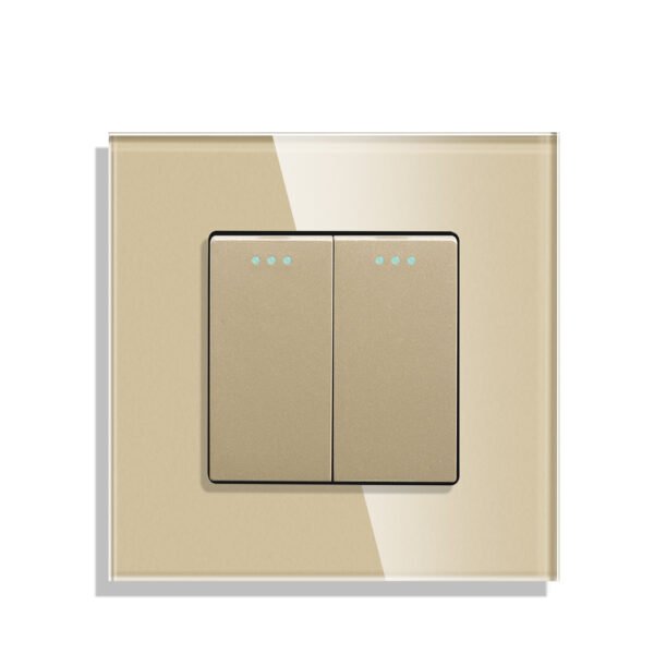 Swiss Luxury 2 Gang Switch - Image 5