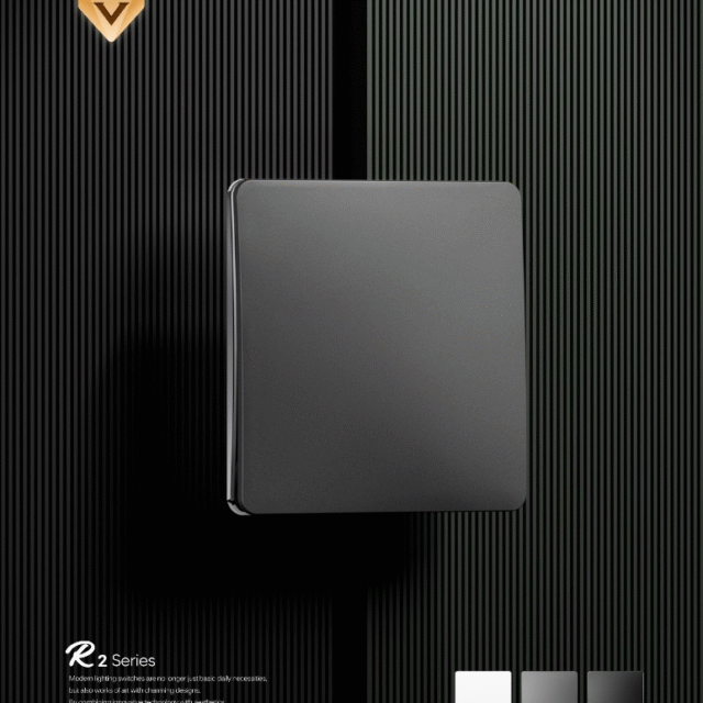 prime luxury piano switches 6m series grey