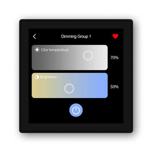 Swiss Smart Control Panel 4 inch Touch Screen Switch, Smart Curtain Switch and Dimmer control - Image 10