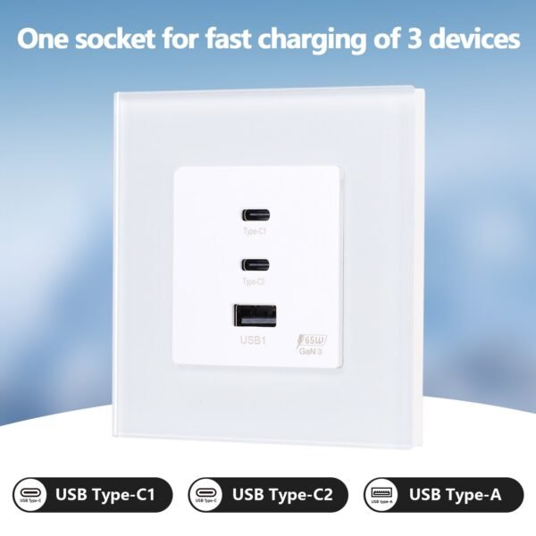 Swiss 65w Fast Charging Socket For Iphone / Android - Image 7
