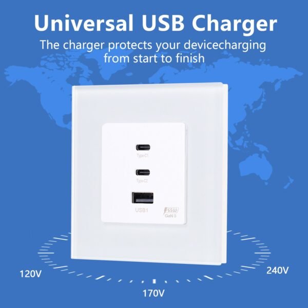 Swiss 65w Fast Charging Socket For Iphone / Android - Image 4