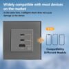 Swiss 65w Fast Charging Socket For Iphone / Android, photo 9