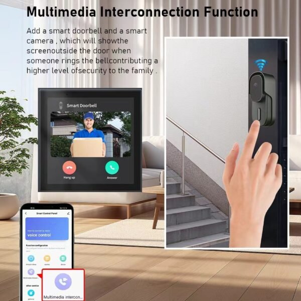 Swiss Smart Control Panel 4 inch Touch Screen with Alexa Voice Control - Image 10