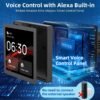 Swiss Home Automation Control Panel 4 inch Touch Screen with Alexa Voice Control, photo 8