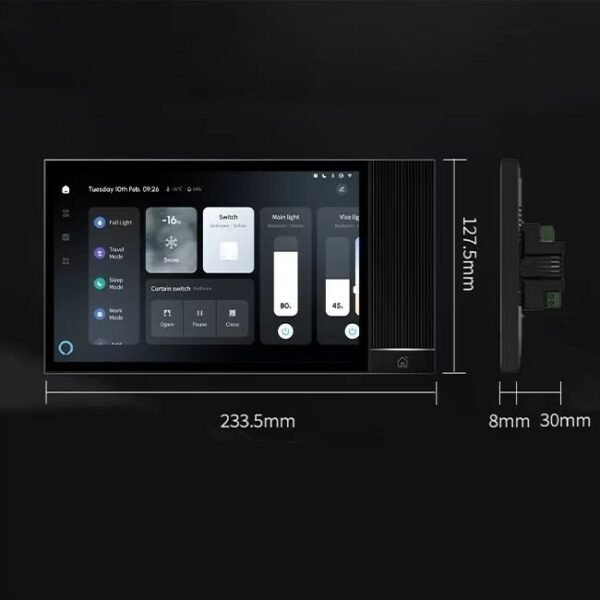 Swiss Smart 8 inches Control Panel T8pro with Alexa Voice Control - Image 9