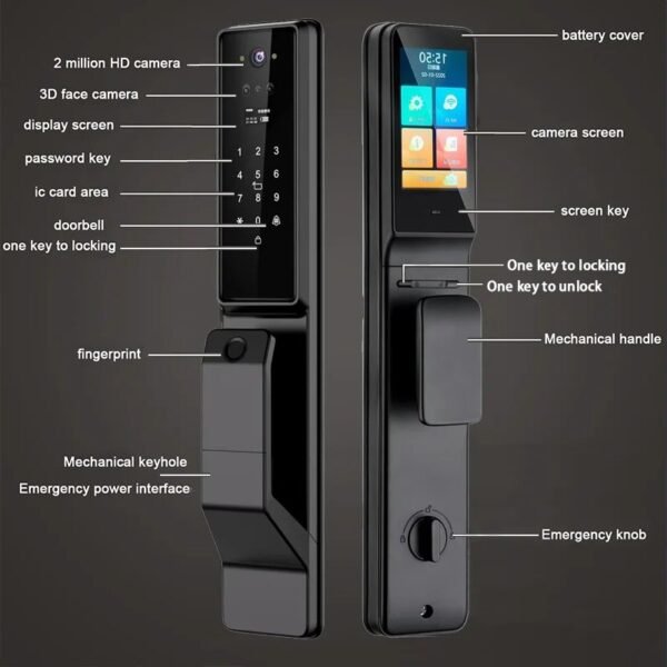 Swiss Smart Door Lock (X6) - Image 4