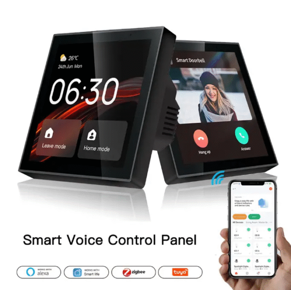 Swiss Smart Control Panel 4 inch Touch Screen with Alexa Voice Control - Image 2