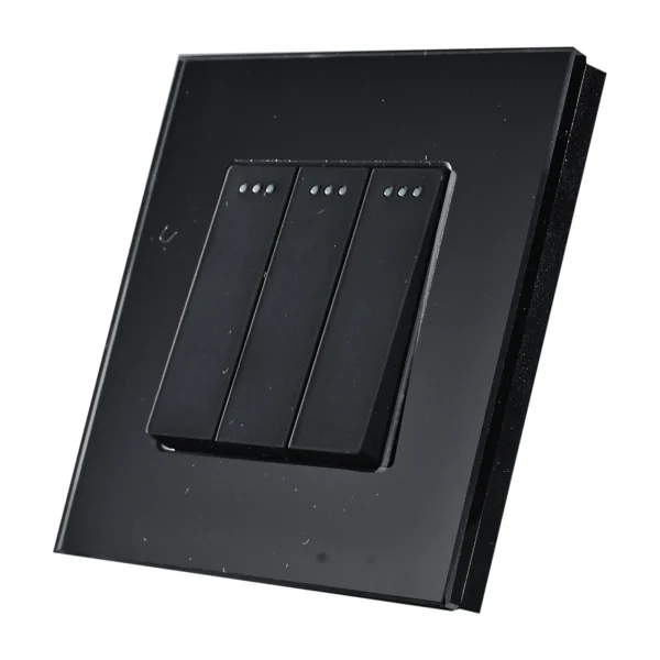 Swiss Luxury Edge Series 3 Gang Switch, photo 2