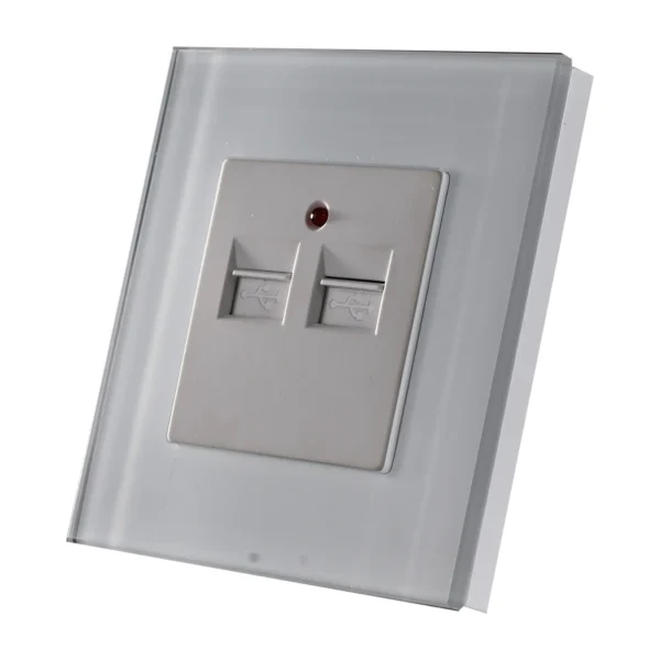 Swiss Luxury Edge Series Double USB Charger
