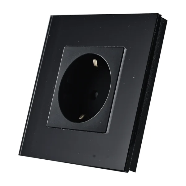 Swiss Luxury Edge Series Schuko Socket, photo 2