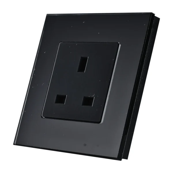 Swiss Luxury Edge Series UK 3-Pin Socket Swiss Luxury Edge Series UK 3-Pin Socket, photo 2