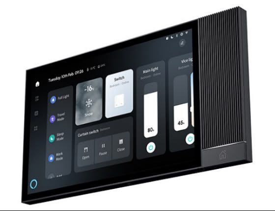 Swiss Home Automation 8 inches Control Panel T8pro with Alexa Voice Control