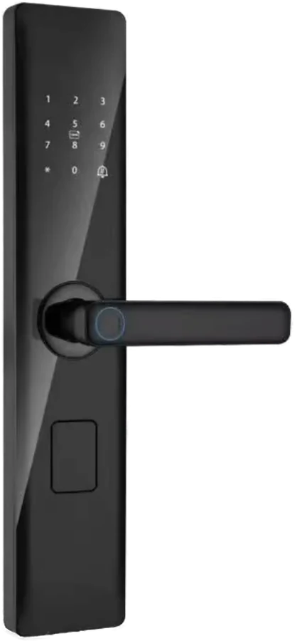 Swiss Home Automation Door Lock (Handle) with fingerprint reader